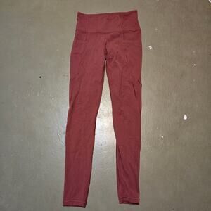 Athleta High Rise Stash‎ Salutation Tight Leggings Women's Size XS